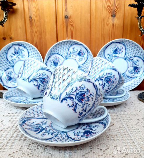 Сервиз,чайные пары лфз 