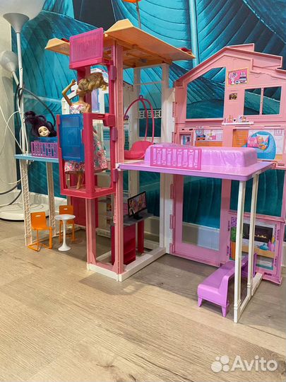 Домик кукольный Barbie Malibu