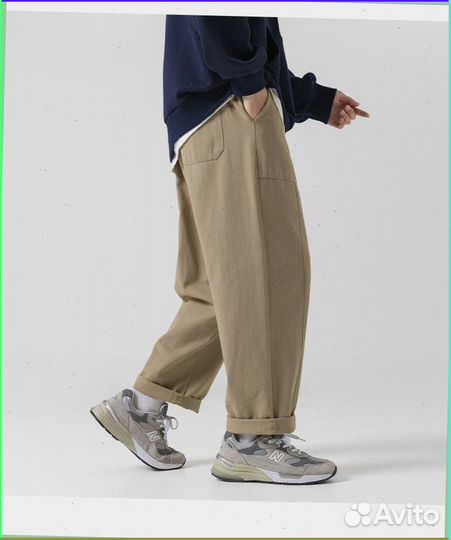 Широкие карго брюки (Номер Арт: 41822)