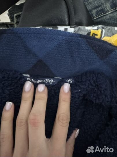 Рубашка утепленная детская