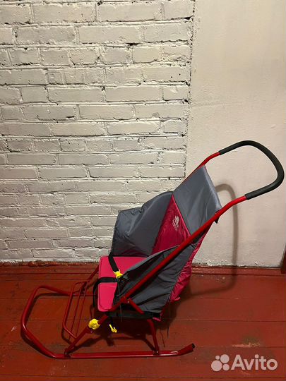 Детские санки коляска