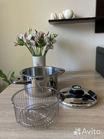 Кастрюля пароварка Zepter TF 037-20. Новая