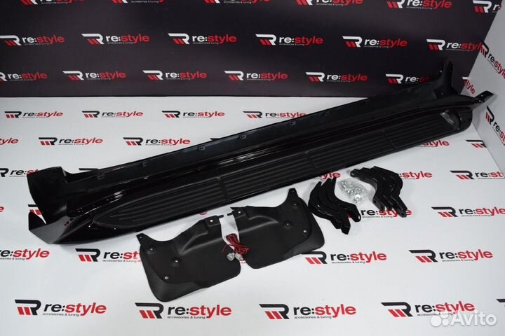 Пороги Toyota Land Cruiser 200 O342