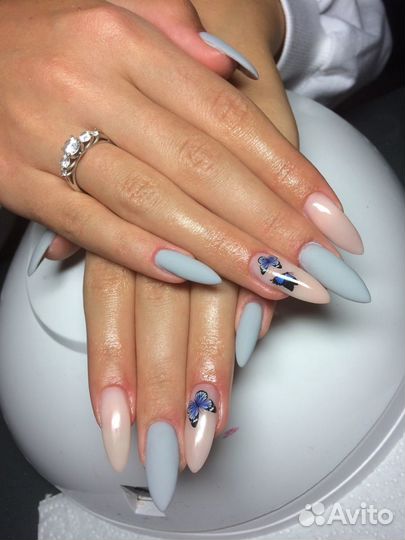 Гель лак, наращивание, моделирование