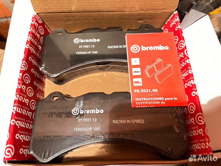 Колодки Brembo GT6 GT4