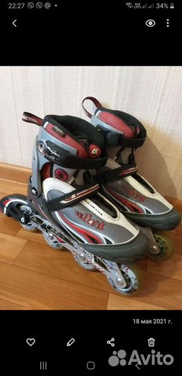 Ролики раздвижные 37-40,39-43