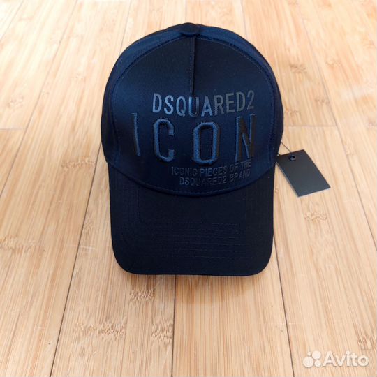 Кепка бейсболка dsqared2 Icon premium чёрная