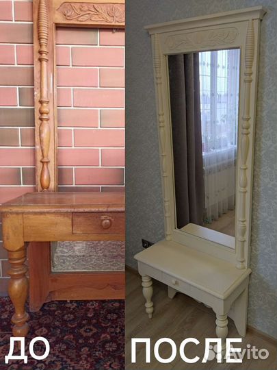 Реставрация старой деревянной мебели