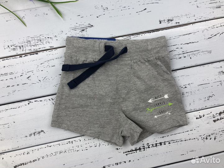 Шорты трикотажные доя мальчика 62 68 Lupilu