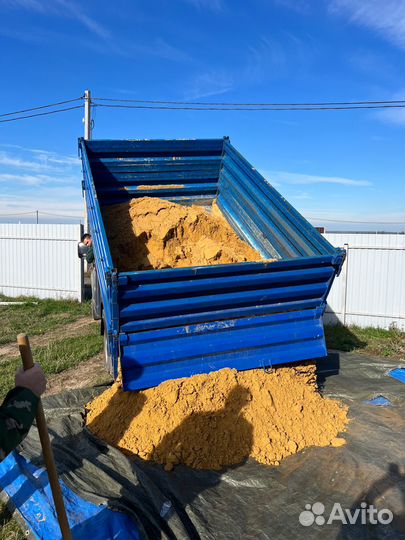 Песок на дачу