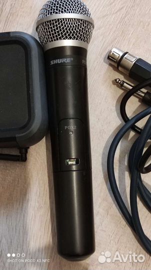 Радиомикрофон shure pg 58