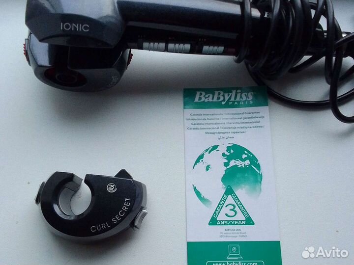 Плойка для волос стайлер щипцы Babyliss