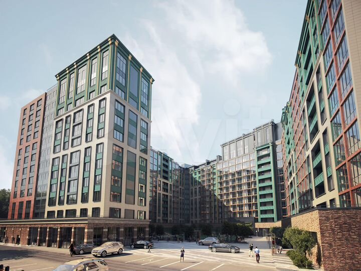 3-к. квартира, 90 м², 3/12 эт.