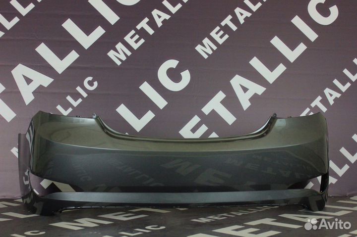 Бампер Hyundai solaris 14 / цв.Carbon grey/ серый