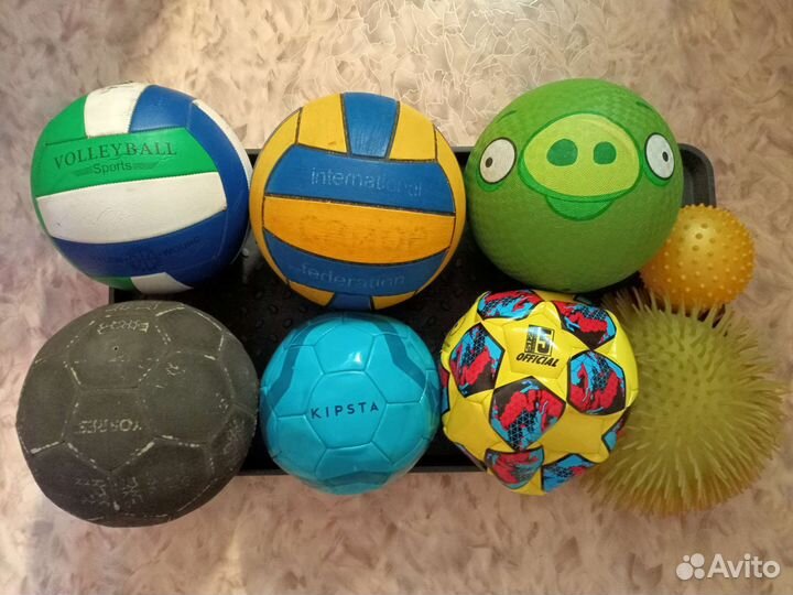 Мячи и мячики и др