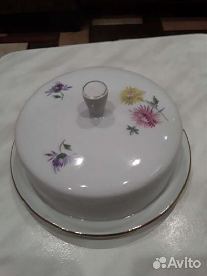 Масленка фарфор гдр