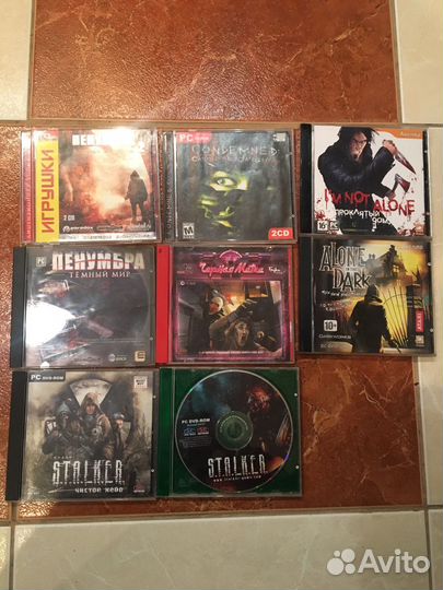 Компьютерные игры старые на CD