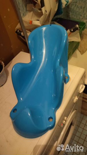 Детская горка и стульчик для купания