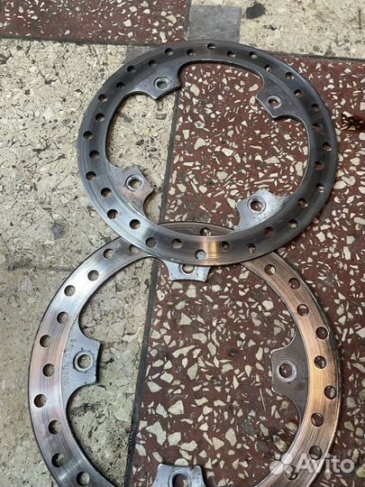 Диски тормозные honda transalp