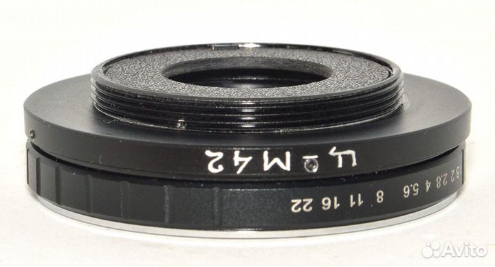 Переходник OM-EOS латунь без чипа + крышка