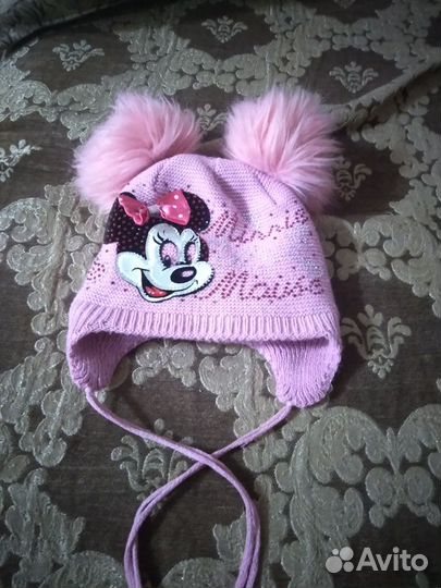 Шапки зимние для девочки