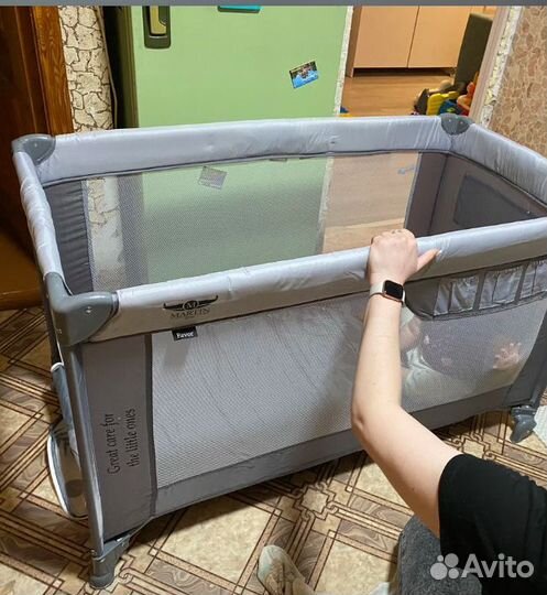 Продаётся манеж кровать