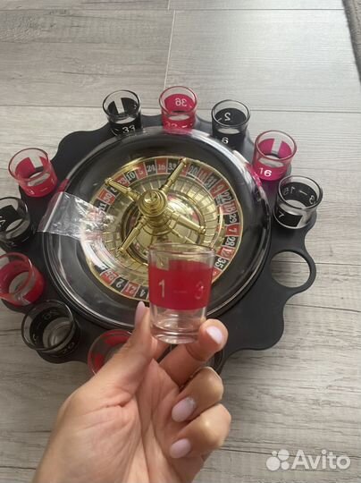 Настольная игра пьяная рулетка