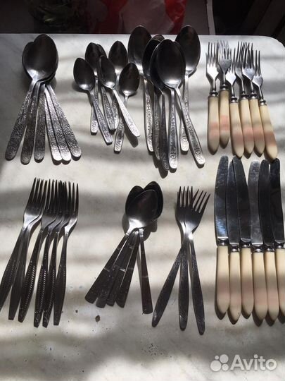 Ложки вилки нержавейка СССР