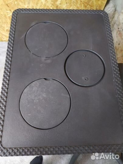 Чугунная печь камин