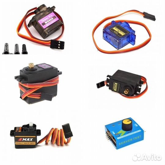 Сервоприводы \ Сервомоторы