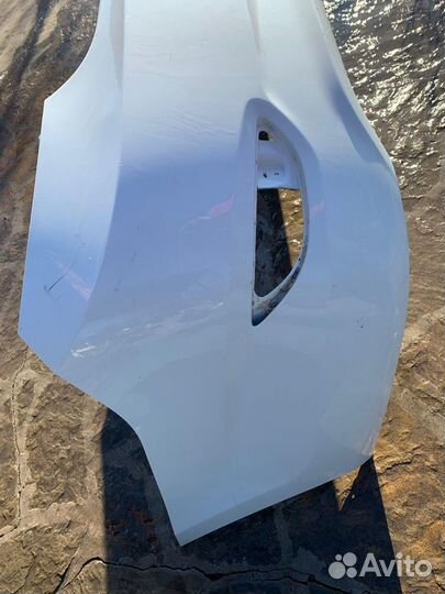 Задний бампер на Hyundai Solaris 2012 года оригина