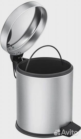 Мусорное ведро Berges Wasserhaus 121002 5 л, хром