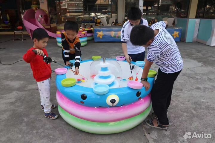 Аттракцион рыбалка, оборудование игровых комнат