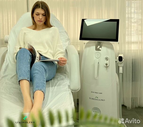 Диодный лазер для эпиляции Лю’минес максван 1200 Вт