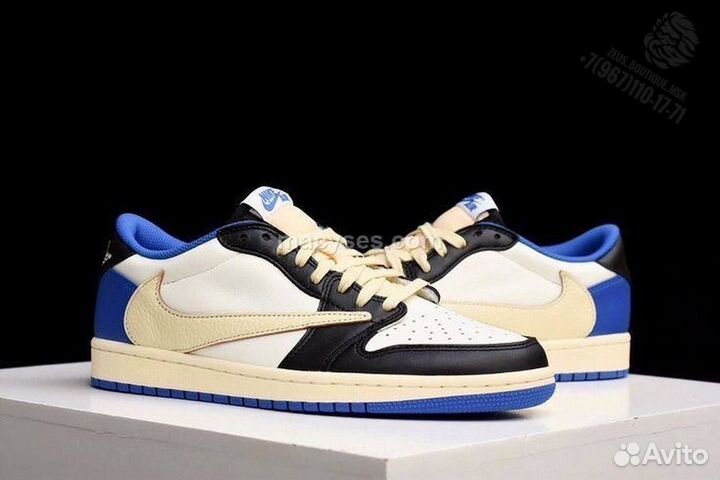 Кеды мужские Nike Air Jordan & Travis Scott