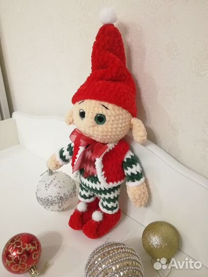 Вязаная игрушка ручной работы