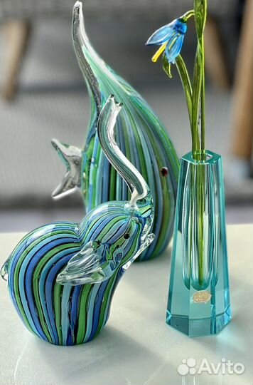 Статуэтка Слоник. Муранское стекло