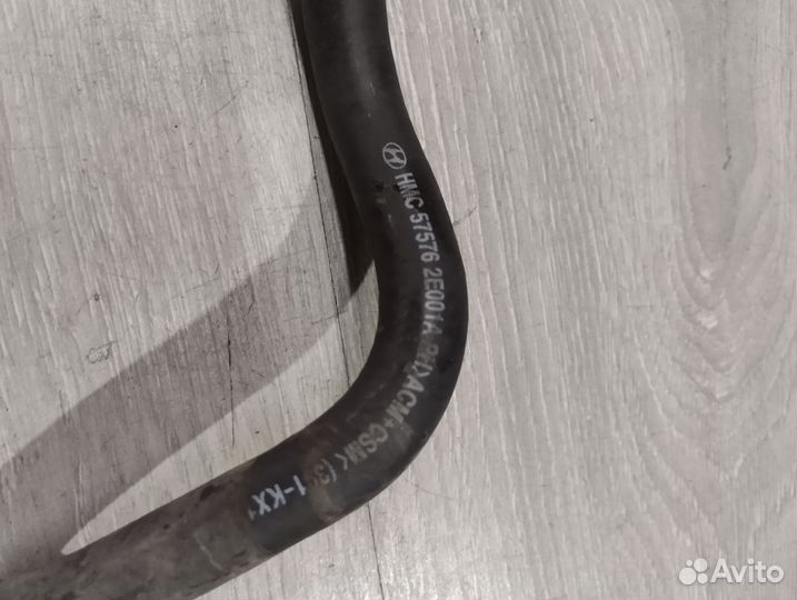 Патрубок радиатора гидроусилителя hyundai tucson