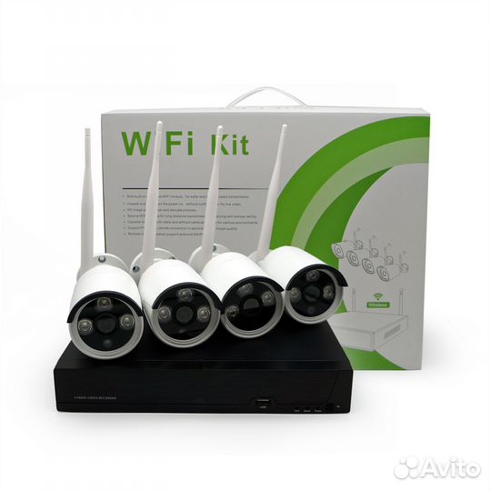 NEW Топ видеонаблюдение Комплект видеонаблюдения 4