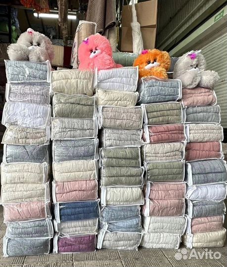 Плед вязаный