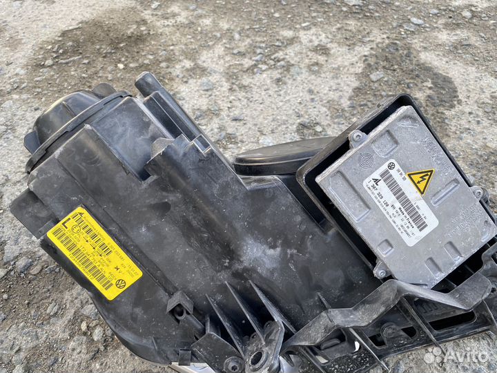 Фары и радиатор на фольксваген тоуран