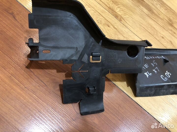 Воздуховод радиатора BMW X5 X6 X7