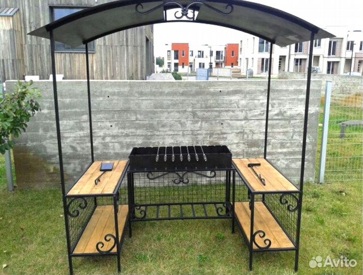 Мангал, мангал с крышей и казаном под ключ, тандыр