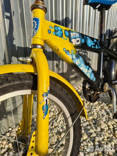 Велосипед детский на 4-5-6 лет