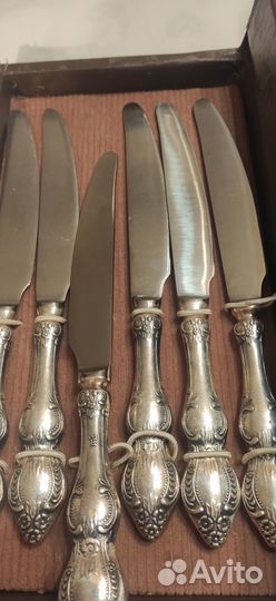 Столовый набор мельхиор