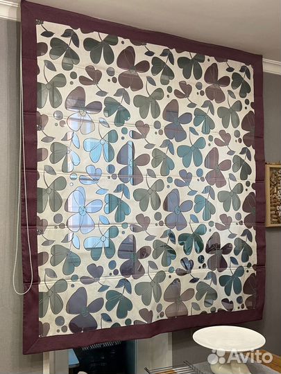 Римские шторы с карнизом 160 см на 180 см