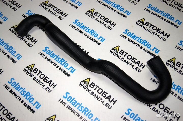 Патрубок радиатора верхний 8V +AC Логан, Сандеро