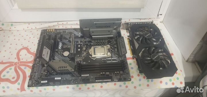 Связка i3 9100f, gtx 1650, msi tomahawk z390