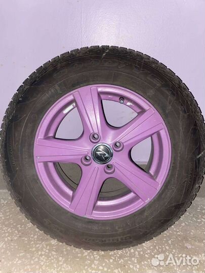 Литье с шинами 185 70 r14 зимние