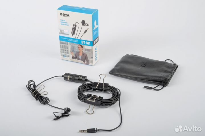 Петличный микрофон boya BY-M1